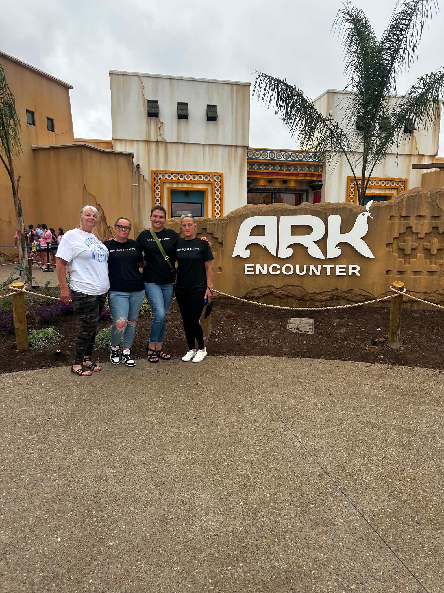 Gift House women in community activity during recovery program